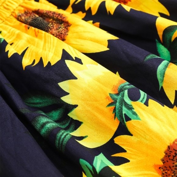 NWT Girl Sunflower Dress - Picture 4 of 6
